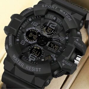 SANDA Top Brand Luxury Outdoor Sport Watches 50M Waterproof Men's Watch